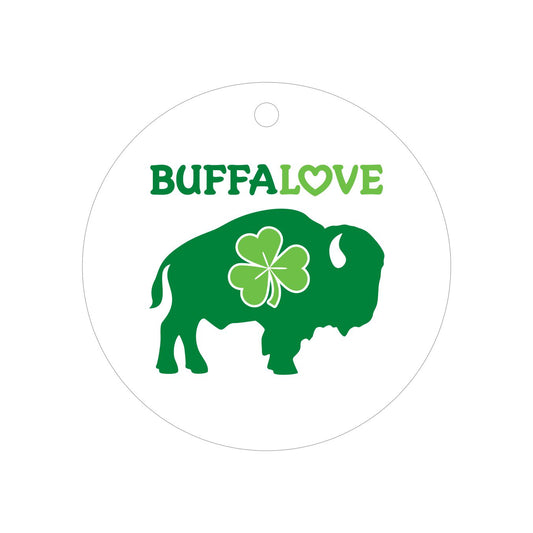 Buffalove Irish Ornament