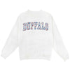 Buffalo Floral Patch Mock Sweatshirt