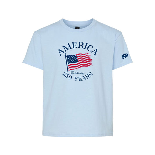 Youth 250 Flag T Shirt