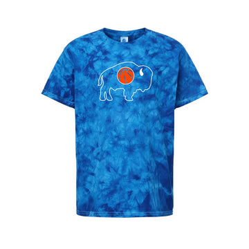 Youth Tie Dye Basketball T Shirt