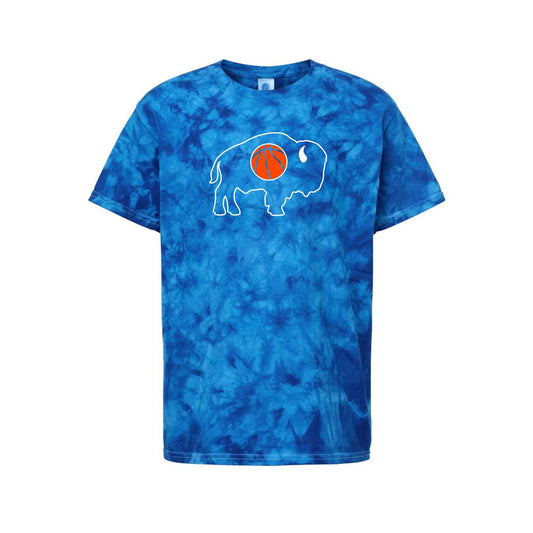 Youth Tie Dye Basketball T Shirt